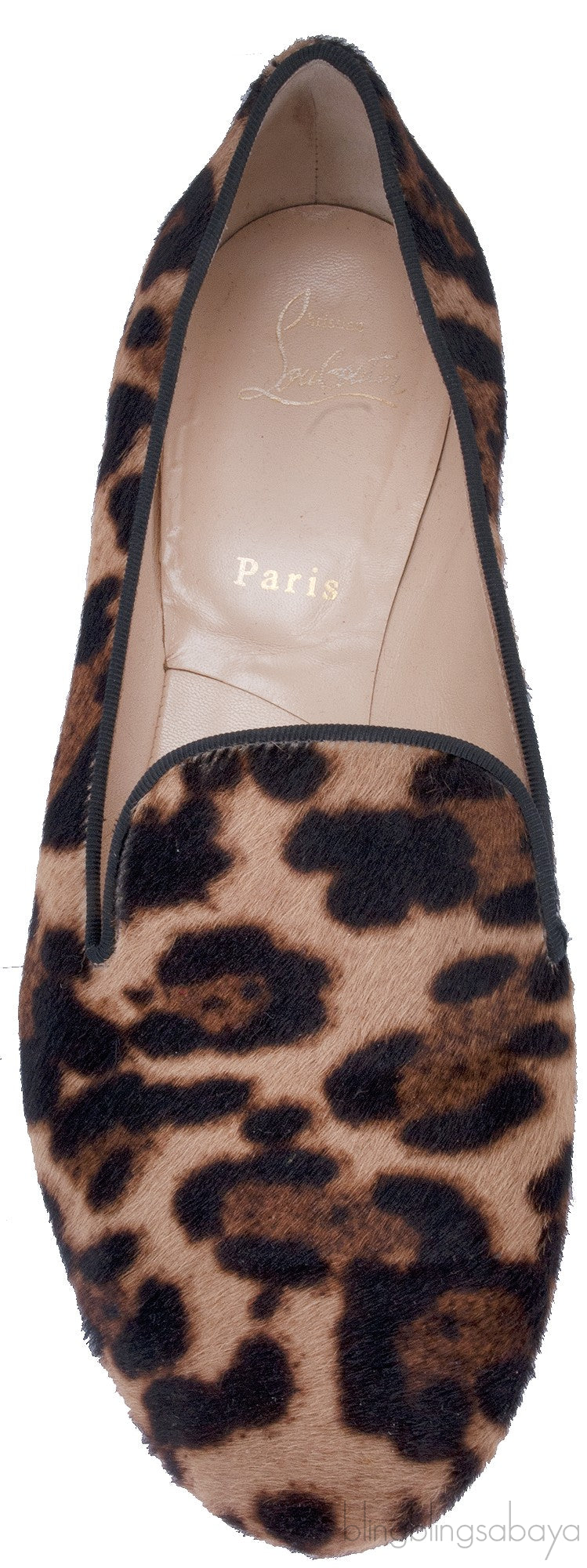 Sakoutte Leopard Pony Hair Flat