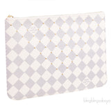 Louis Vuitton City Pouch Damier Azur Studded Clutch