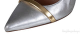 Silver & Gold Pointed Toe Heels