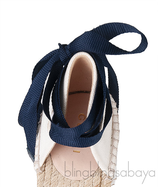 Lilibeth Web Espadrille Wedges