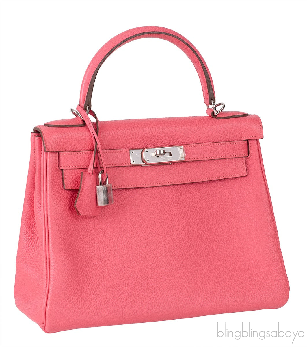 Kelly 28 Rose Lipstick Togo PHW