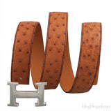 Ostrich Reversible 32mm Belt