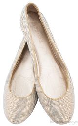 Crystal Embellished Ballet Flat
