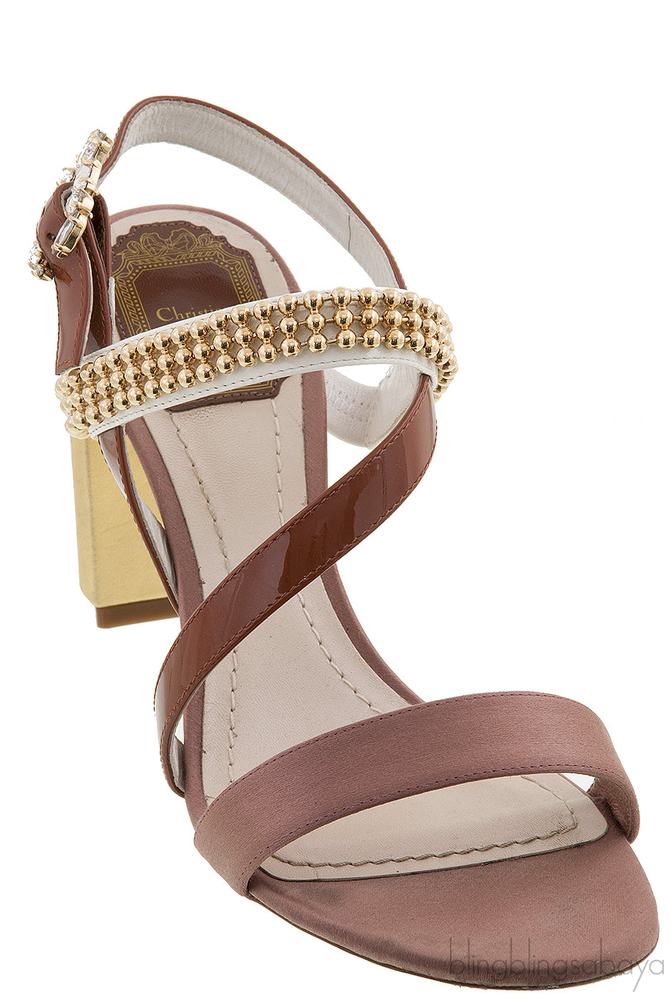 Old Rose Strappy Sandals