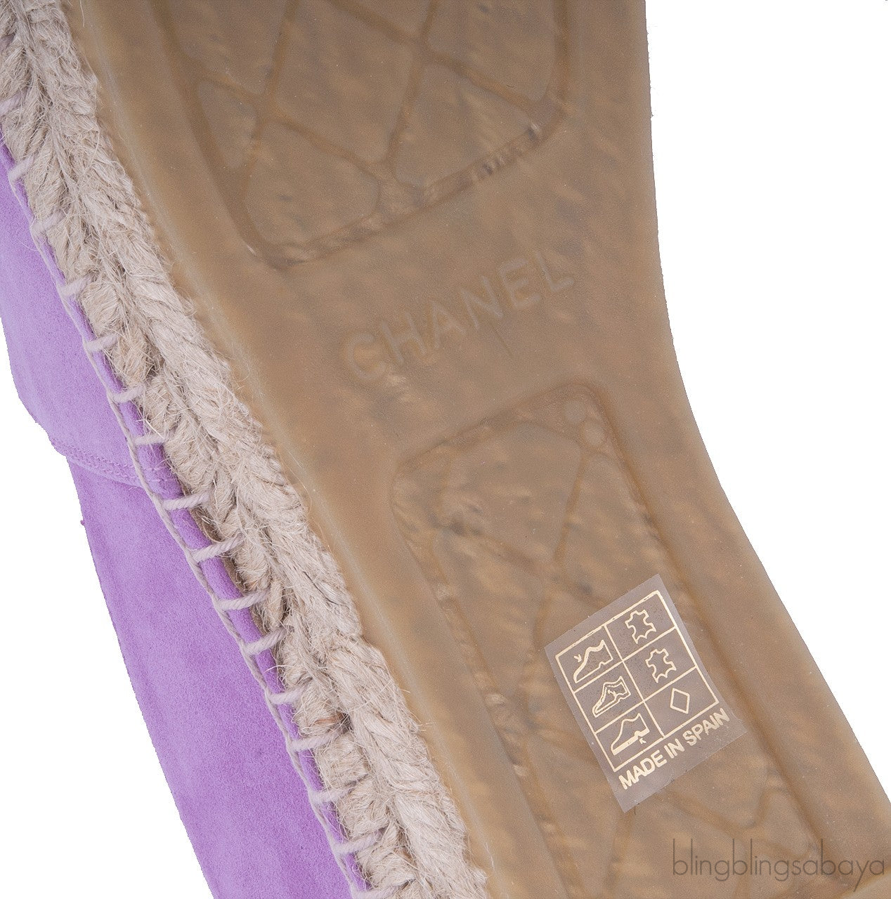 CC Suede Light Purple Espadrille