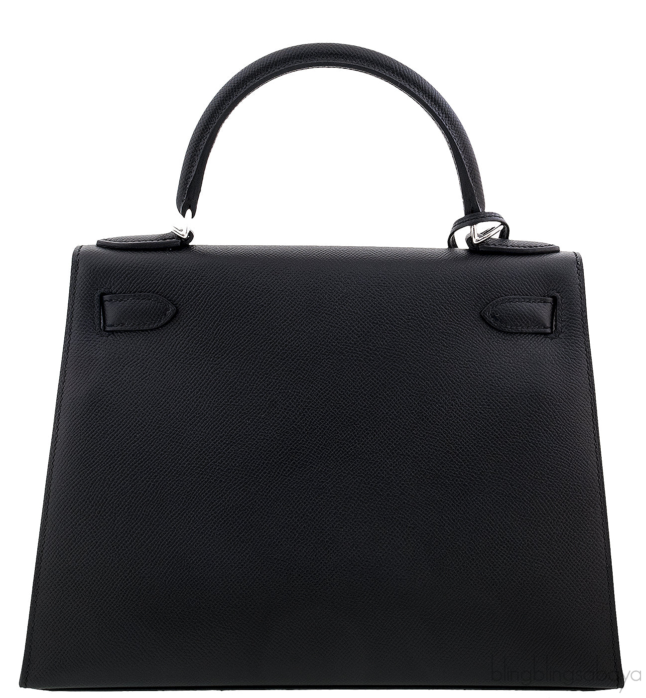 Kelly 28 Sellier Epsom Black PHW