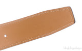 H Belt Orange Crocodile