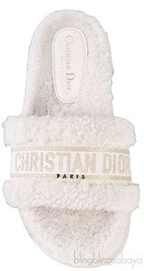 Dway Shearling Slide