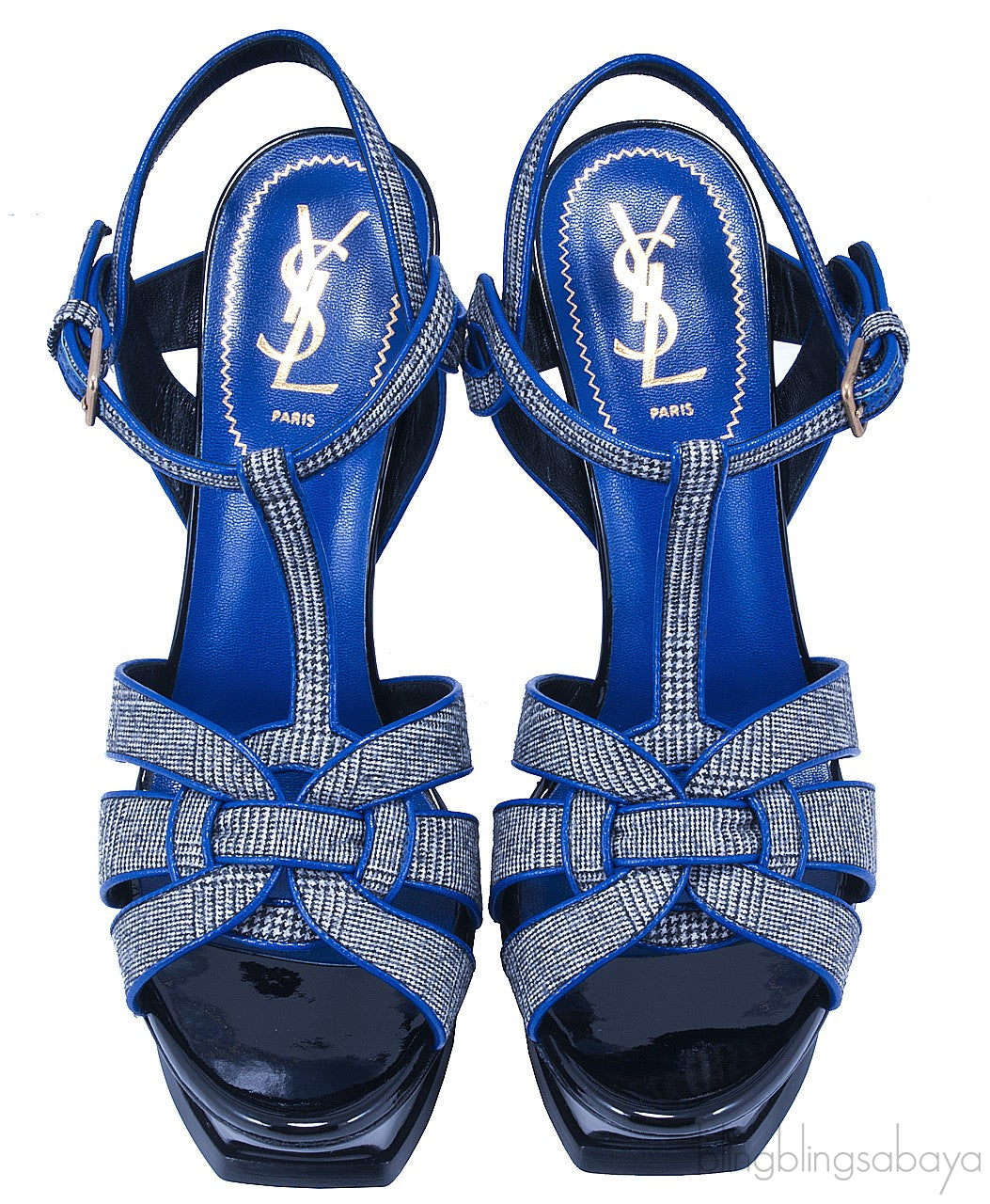 Tribute T-Strap Sandals with Canvas