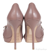 Bow Patent Peep Toe Pump
