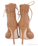 Marni Woven Leather Bootie