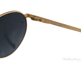Linda Farrow LFL461 Black & Gold Aviator Sunglasses