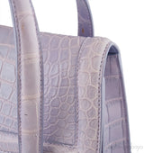 Christian Dior Mitzah Lilac  Crocodile Medium Tote