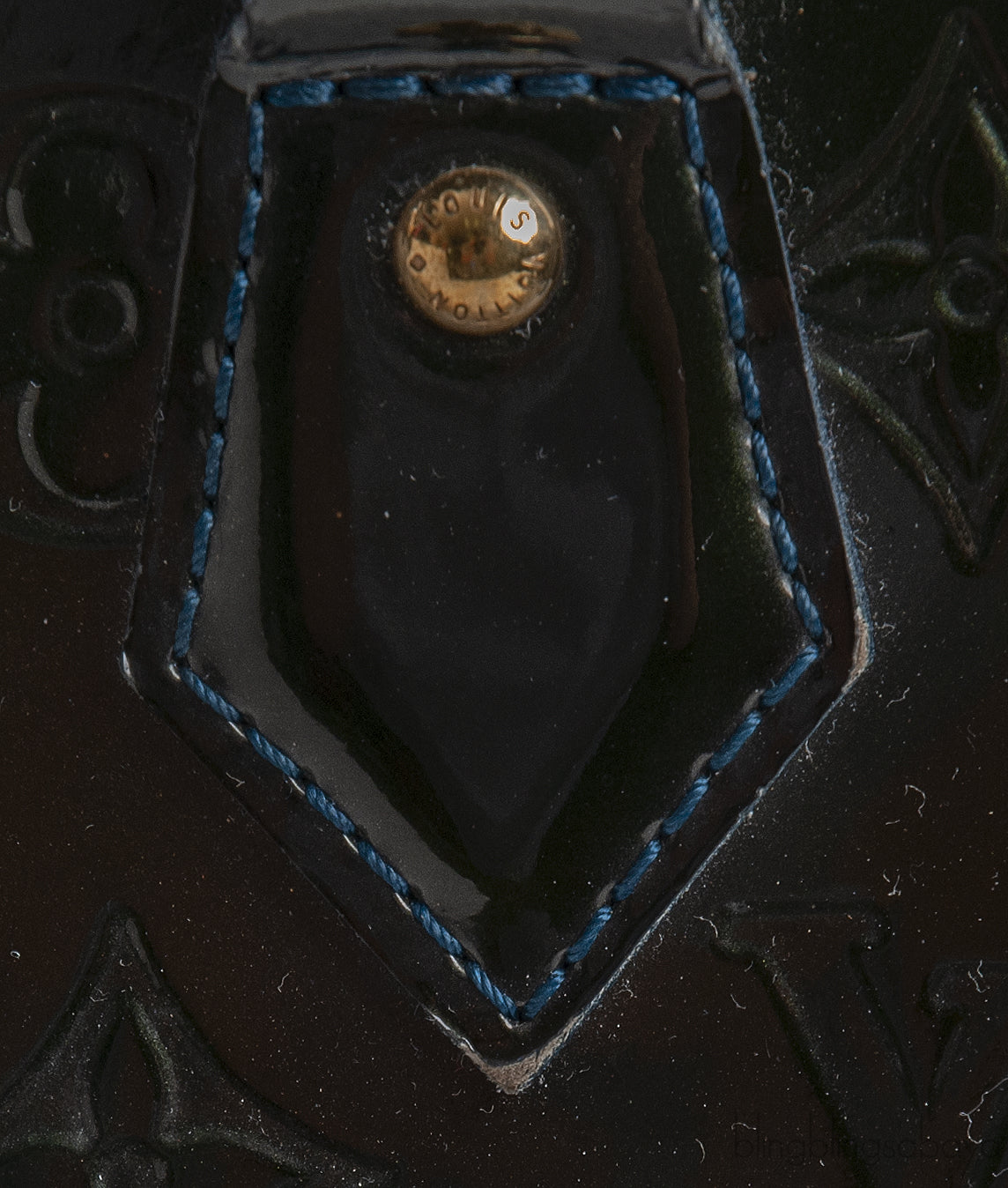 Louis Vuitton Alma Monogram Vernis Dark Green GM
