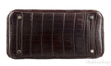 Birkin 30 Dark Brown Crocodile