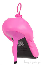 Scrunch Knife Leather Pumps