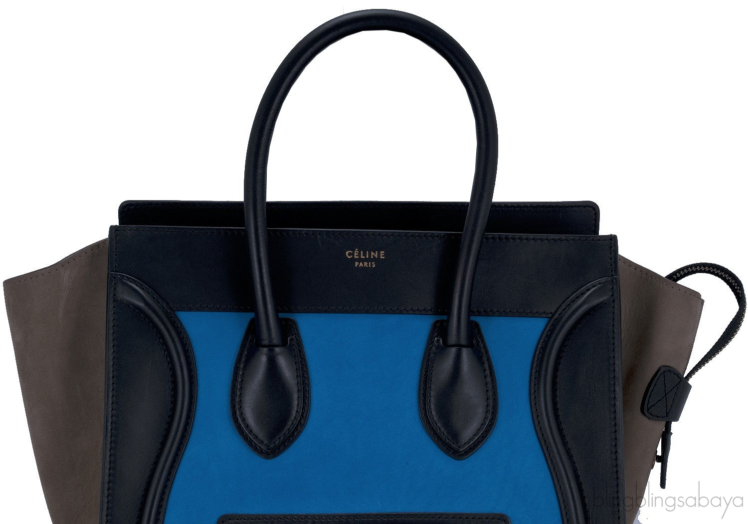 Mini Luggage Tricolor Blue