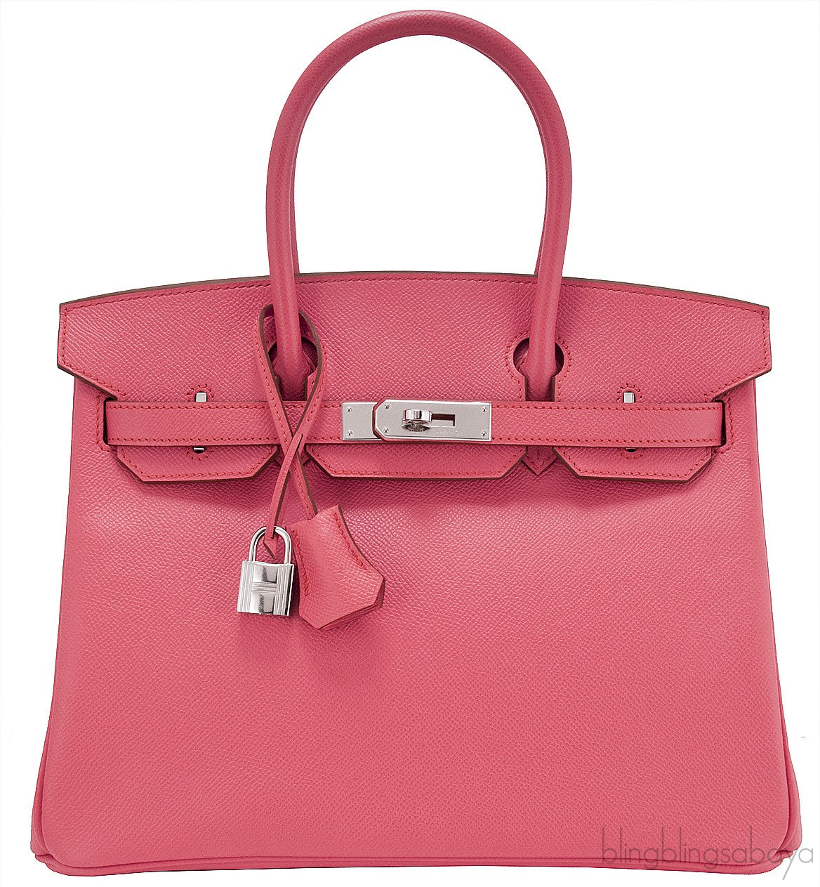 Birkin 30  Flamingo Epsom PHW