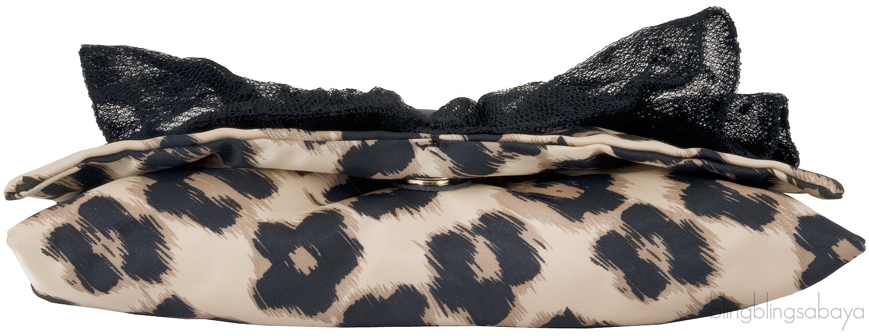Leopard Print Bow Shoulder Bag*