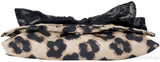Leopard Print Bow Shoulder Bag*