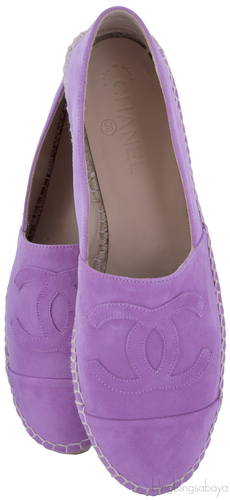 CC Suede Light Purple Espadrille