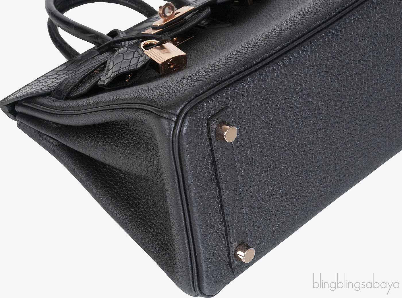 Birkin 25 Touch Togo Matte Crocodile RGH