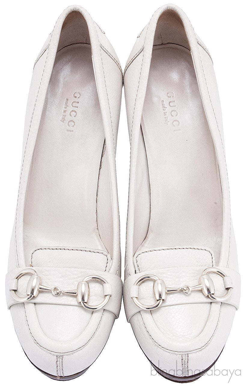 Leather Wedge Loafer