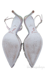 Veneziana Strass PVC Slingback