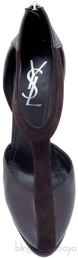 Easy Tribute Brown T-strap