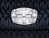 Cloquet Black Stage Clutch Bag
