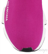 Fuchsia Speed Stretch-knit High Top Sneakers