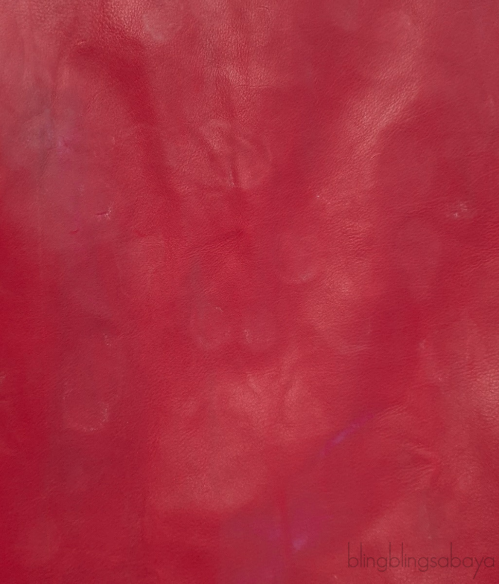 Red Leather Skirt
