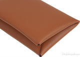 Calvi Gold Epsom Card Holder