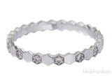 Bee My Love White Gold Diamond Ring