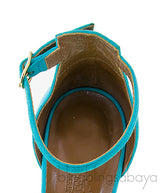 Turquoise Legend Wedge Sandals