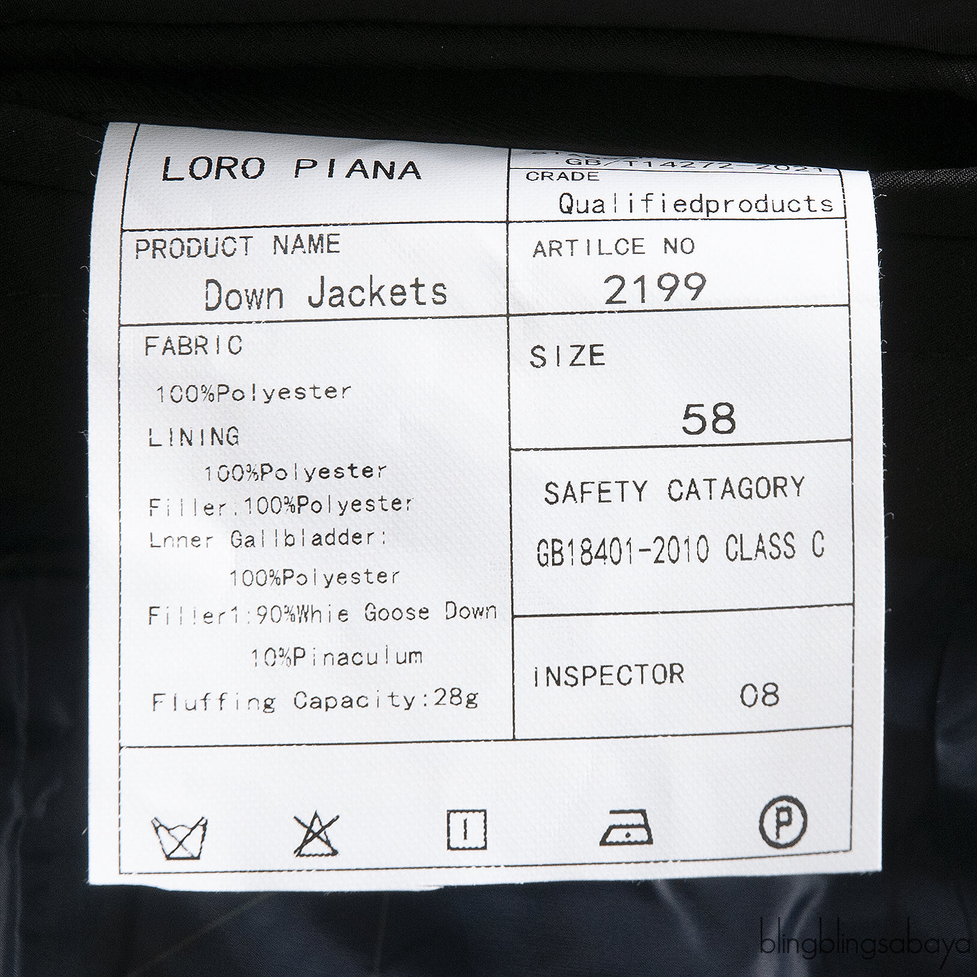 Loro Piana Black Down Men\'s Jacket Detachable Gilet