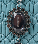 Cloquet Cyan Blue Stage Clutch Bag