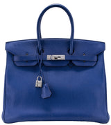 Birkin 35 Blue Sapphire Togo