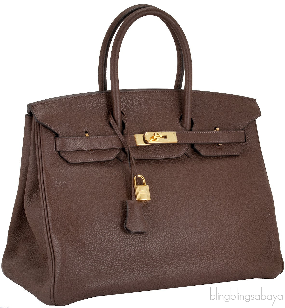 Birkin 35 Choco Brown Togo GHW