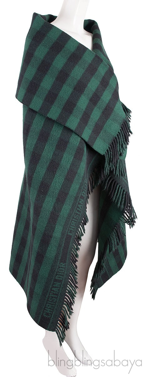 Christian Dior Plaid Check \'N\' Dior Green