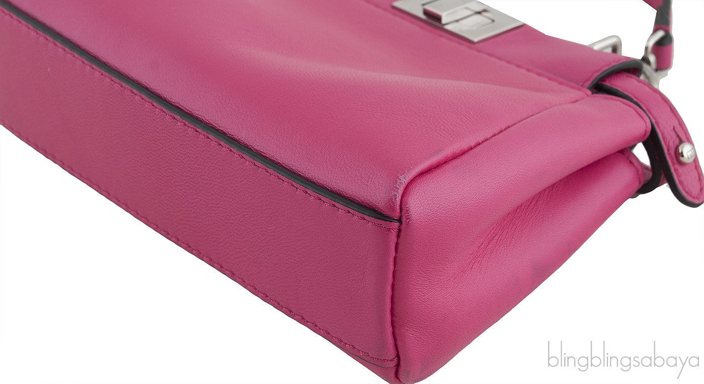 Fuchsia Pink Micro Peekaboo