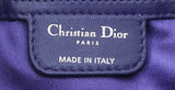 Blue Violet Satin Clutch