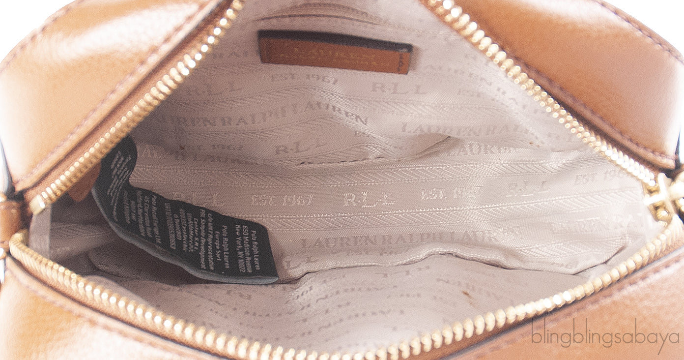 Ralph Lauren Tan Crossbody Bag