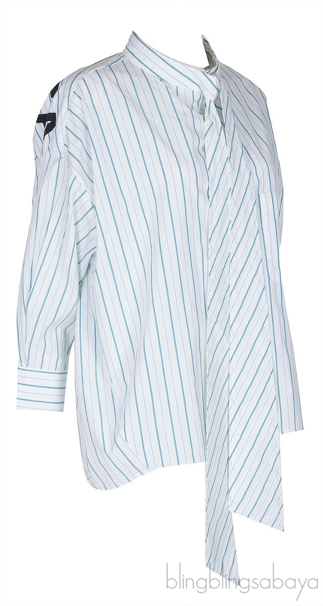 Light Blue Striped Shirt
