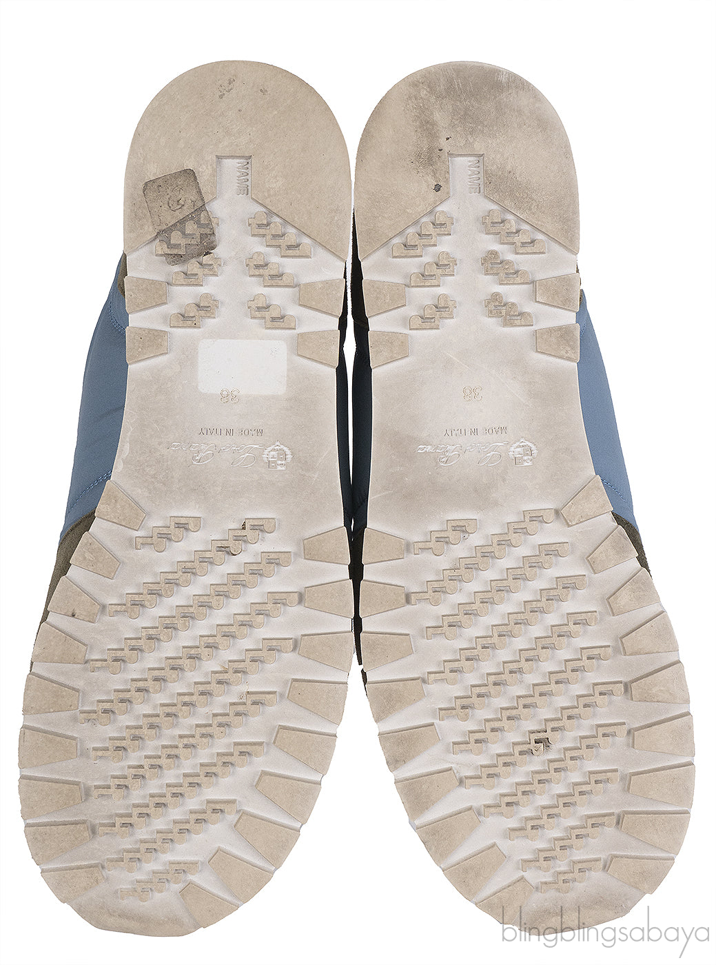 Loro Piana My Wind Microfibre Bi-color Nylon Sneakers