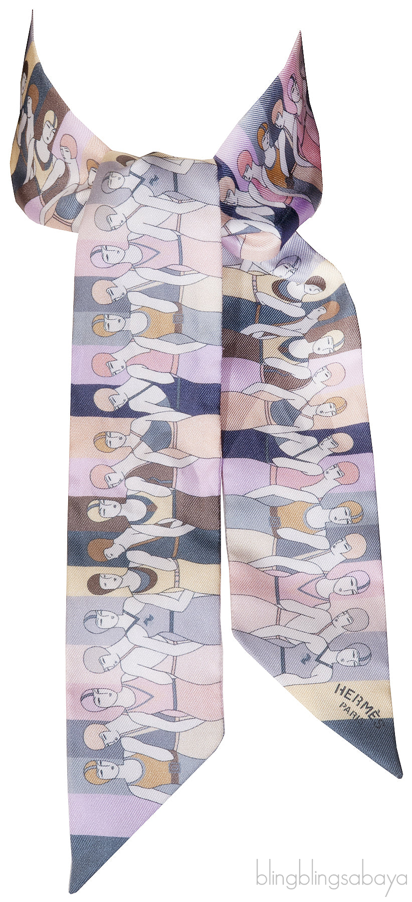 Les Baigneuses Pink Twilly