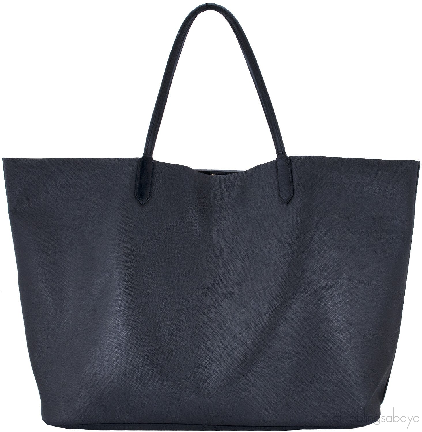 Bambi Black Shopping Tote