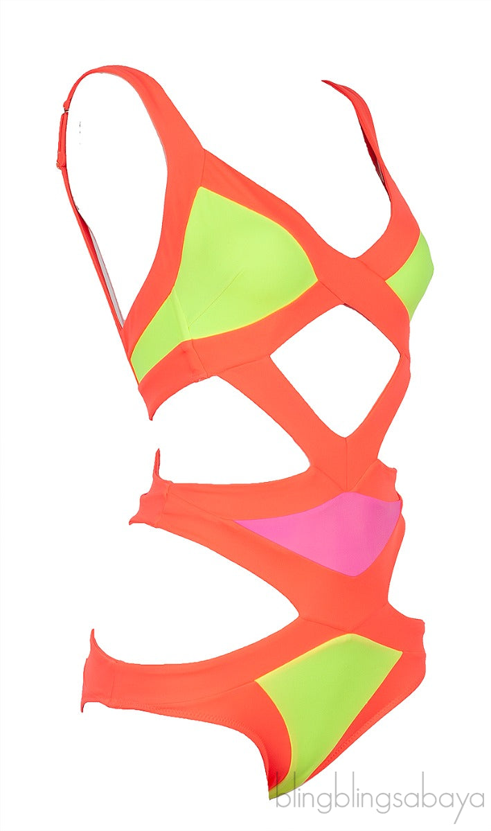 Neon Mazzy Swimsuit