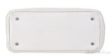 Christian Dior Diorissimo Metallic White Mini Tote Bag