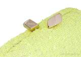 Margo Sequin Clutch Citron